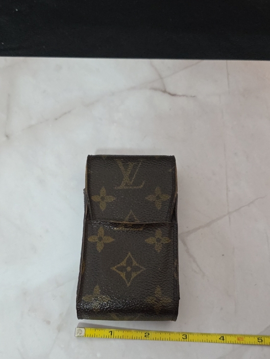 Louis Vuitton Accessories - Vintage Louis Vuitton Brown Monogram Canvas Cigarette Pouch